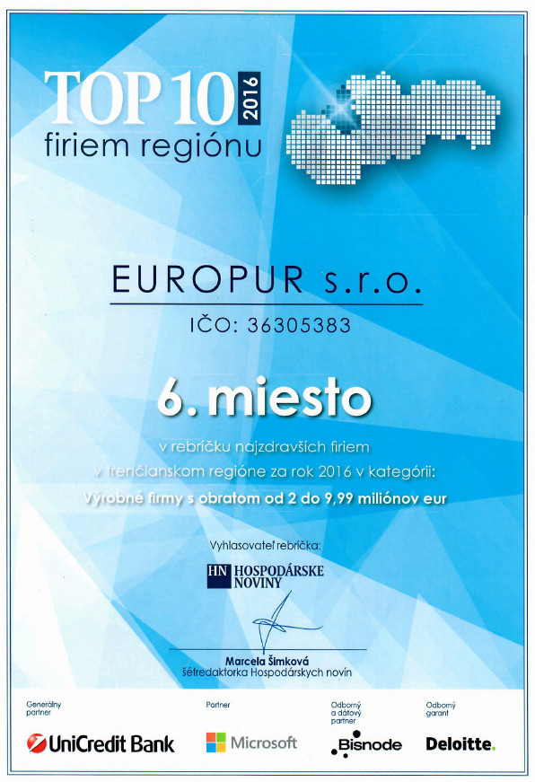 top10 firiem europur